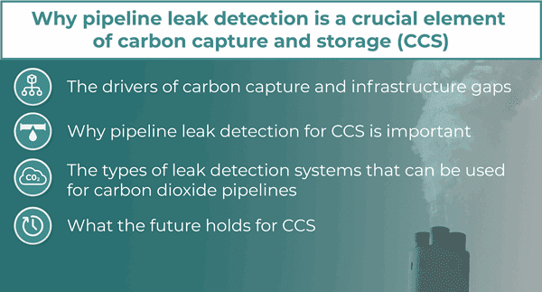 What are the advantages of using CO2 for leak detection?